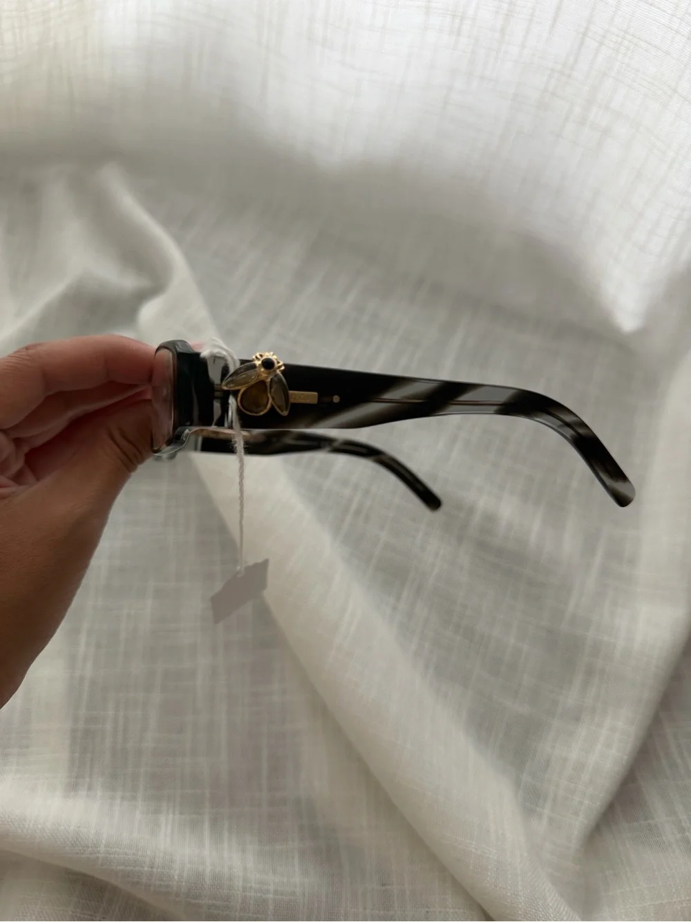 Gucci Black Rectangle Women's Eyeglasses